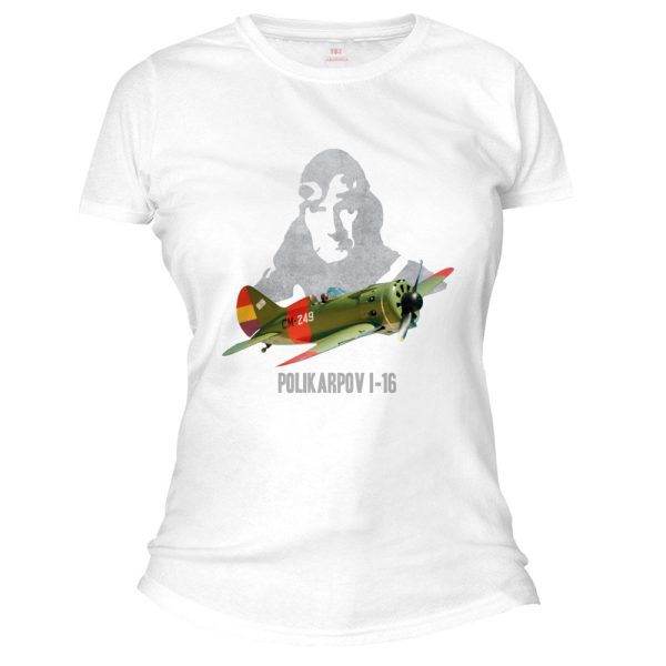 POLKARPOV avion camiseta mujer