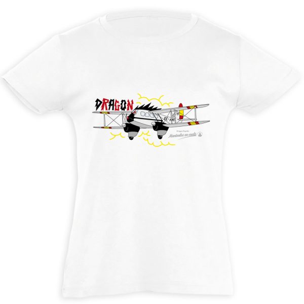 camiseta infantil avión Dragon Rapide