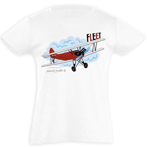 camiseta infantil avión Fleet