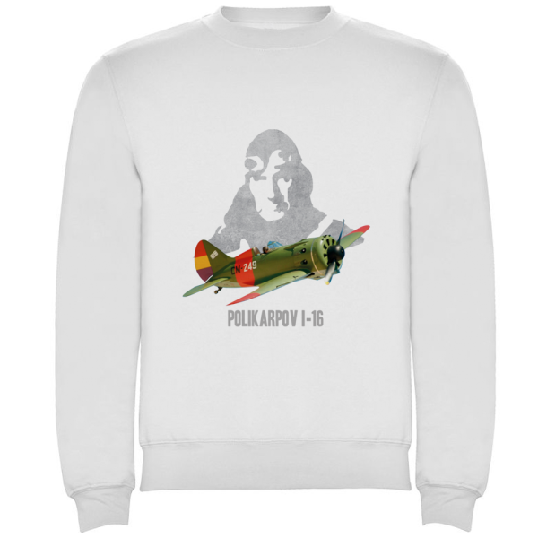 sudadera polikarpov I16 avión