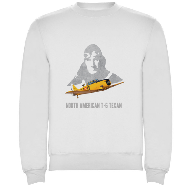 Sudadera avión North American T-6 Texan Fundación Infante Orleans