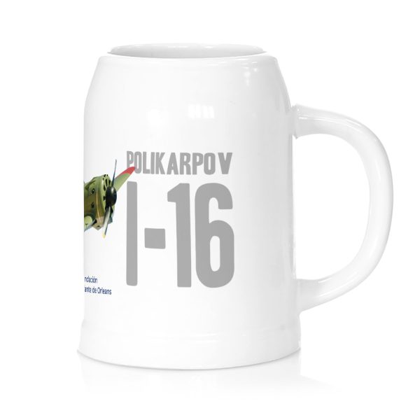 Jarra cerveza avión Polikarpov I16 FIO
