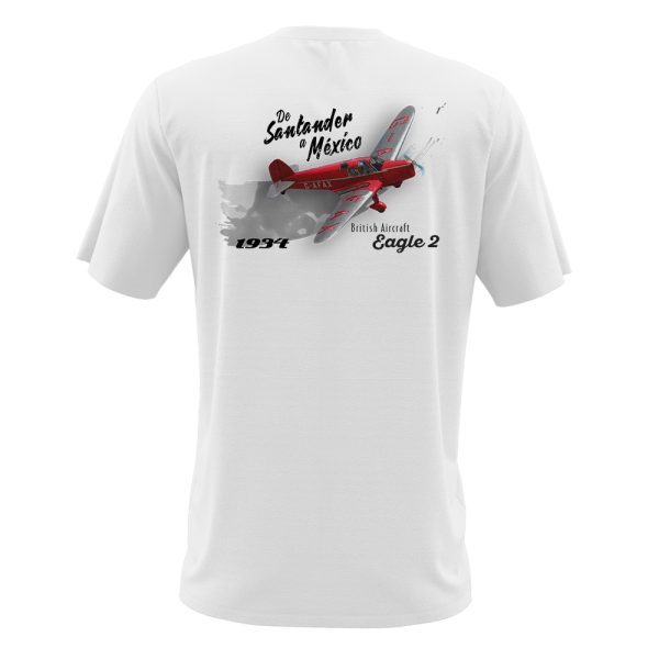 camiseta avión british eagle