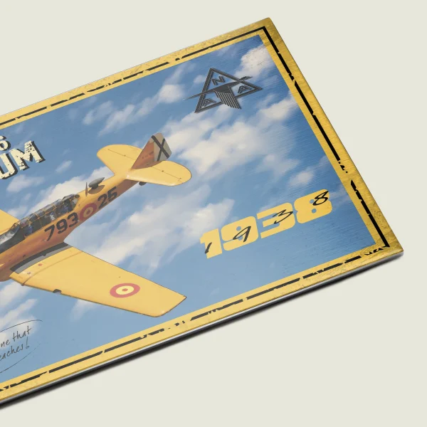 Placa aluminio Texan