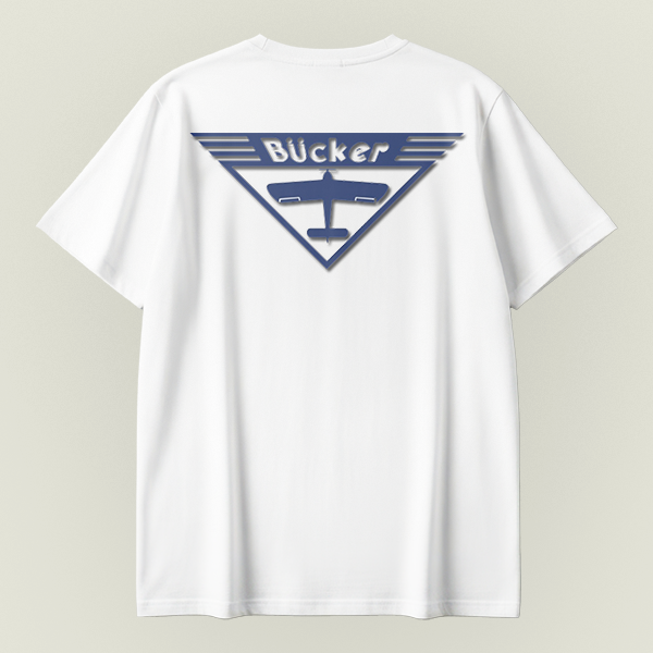 Camiseta Bücker Bü 131 Jungmann logotipo