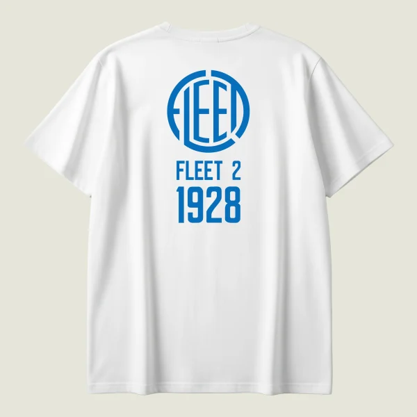 Camiseta Fleet 2 1928 logotipo