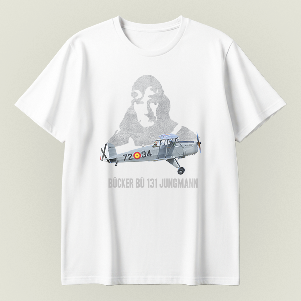 Camiseta Bücker Bü 131 Jungmann Infante
