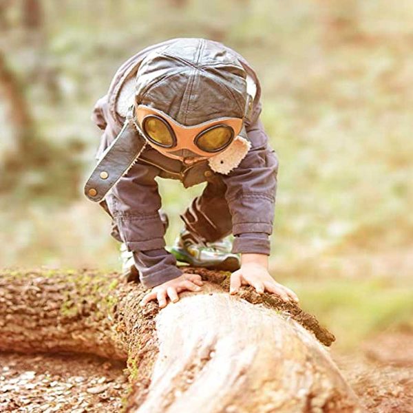 Gorro piloto infantil