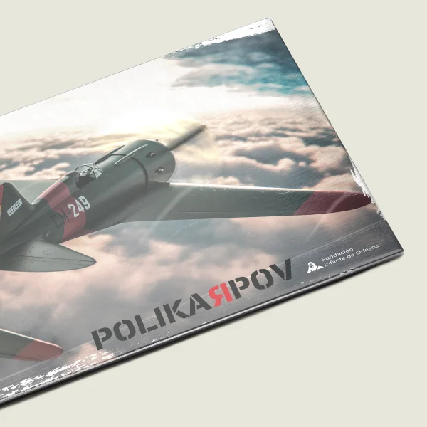 Placa Aluminio Polikarpov I-16