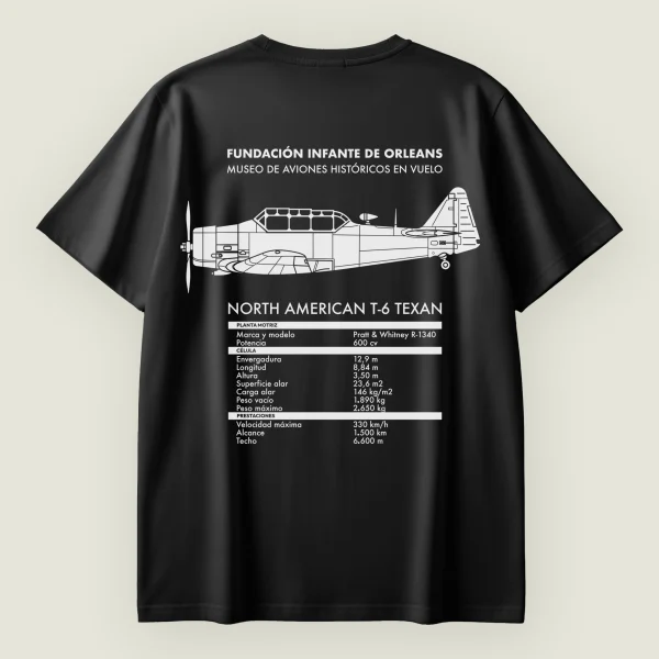 Camiseta North American T-6 Texan 